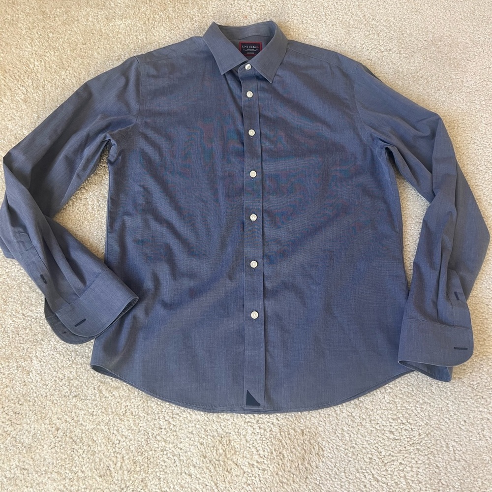 Untuckit collared dress shirt